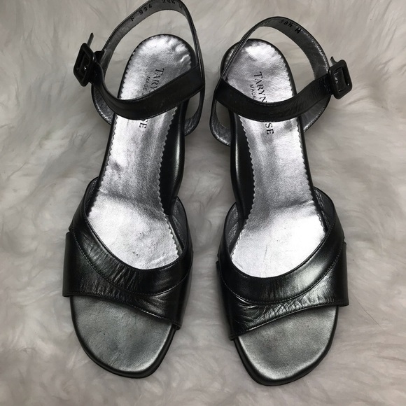 TARYN Rose 🌹 Heel Ankle Strap Sandal Shoes - Picture 7 of 7